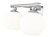 Z-LITE 1100-2V-CH 2-Light Vanity, Chrome Z-LITE 1100-2V-CH 2-Light Vanity, Chrome