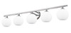 Z-LITE 1100-5V-CH 5-Light Vanity, Chrome