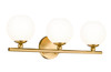 Z-LITE 1100-3V-MGLD 3-Light Vanity, Modern Gold