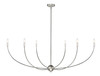 Z-LITE 3040-62BN 6-Light Chandelier, Brushed Nickel