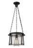 Z-LITE 7503P13-MB 1-Light Pendant, Matte Black