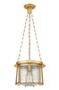 Z-LITE 7503P13-RB 1-Light Pendant, Rubbed Brass