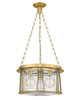 Z-LITE 7503P18-RB 3-Light Pendant, Rubbed Brass