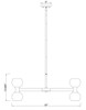 Z-LITE 494-16MB 16-Light Chandelier, Matte Black