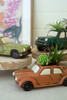 KALALOU CDV2252 SET OF THREE CERAMIC CARS PLANTERS