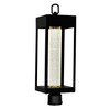 CWI LIGHTING 1696PT5-1-101 Rochester LED Integrated Black Outdoor Lantern Head