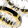 CWI LIGHTING 1592P32-3-612 Aya LED Integrated Pearl Black Chandelier