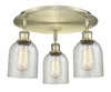 INNOVATIONS 516-3C-AB-G259 Caledonia 3 16.75 inch Flush Mount Antique Brass
