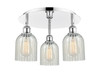 INNOVATIONS 516-3C-PC-G2511 Caledonia 3 16.75 inch Flush Mount Polished Chrome