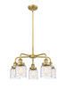 INNOVATIONS 916-5CR-BB-G513 Cone 5 23 inch Chandelier Brushed Brass