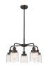 INNOVATIONS 916-5CR-OB-G513 Cone 5 23 inch Chandelier Oil Rubbed Bronze