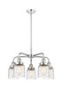 INNOVATIONS 916-5CR-PC-G513 Cone 5 23 inch Chandelier Polished Chrome