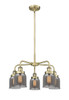 INNOVATIONS 916-5CR-AB-G53 Cone 5 23 inch Chandelier Antique Brass
