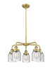 INNOVATIONS 916-5CR-BB-G54 Cone 5 23 inch Chandelier Brushed Brass