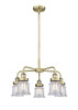 INNOVATIONS 916-5CR-AB-G182S Canton 5 23.25 inch Chandelier Antique Brass