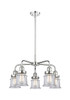 INNOVATIONS 916-5CR-PC-G182S Canton 5 23.25 inch Chandelier Polished Chrome