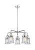 INNOVATIONS 916-5CR-PC-G184S Canton 5 23.25 inch Chandelier Polished Chrome