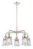 INNOVATIONS 916-5CR-PN-G184S Canton 5 23.25 inch Chandelier Polished Nickel