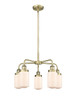 INNOVATIONS 916-5CR-AB-G302 Colton 5 23.5 inch Chandelier Antique Brass