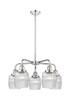 INNOVATIONS 916-5CR-PC-G302 Colton 5 23.5 inch Chandelier Polished Chrome