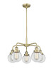 INNOVATIONS 916-5CR-AB-G202-6 Beacon 5 24 inch Chandelier Antique Brass