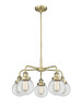 INNOVATIONS 916-5CR-AB-G202-6 Beacon 5 24 inch Chandelier Antique Brass