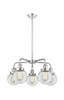 INNOVATIONS 916-5CR-PC-G202-6 Beacon 5 24 inch Chandelier Polished Chrome