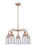 INNOVATIONS 916-5CR-AC-G184 Whitney 5 24 inch Chandelier Antique Copper