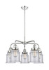 INNOVATIONS 916-5CR-PC-G184 Whitney 5 24 inch Chandelier Polished Chrome