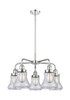 INNOVATIONS 916-5CR-PC-G192 Bellmont 5 24 inch Chandelier Polished Chrome