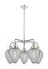 INNOVATIONS 916-5CR-PC-G165 Geneseo 5 24 inch Chandelier Polished Chrome