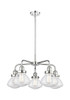 INNOVATIONS 916-5CR-PC-G324 Olean 5 24.5 inch Chandelier Polished Chrome
