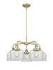 INNOVATIONS 916-5CR-AB-G72 Cone 5 26 inch Chandelier Antique Brass