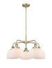 INNOVATIONS 916-5CR-AB-G71 Cone 5 26 inch Chandelier Antique Brass