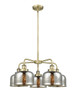 INNOVATIONS 916-5CR-AB-G78 Cone 5 26 inch Chandelier Antique Brass
