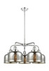 INNOVATIONS 916-5CR-PC-G78 Cone 5 26 inch Chandelier Polished Chrome