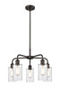 INNOVATIONS 516-5CR-OB-G802 Clymer 5 21.875 inch Chandelier Oil Rubbed Bronze