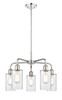 INNOVATIONS 516-5CR-PC-G802 Clymer 5 21.875 inch Chandelier Polished Chrome