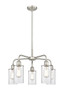 INNOVATIONS 516-5CR-SN-G802 Clymer 5 21.875 inch Chandelier Satin Nickel