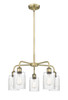 INNOVATIONS 516-5CR-AB-G342 Hadley 5 22.5 inch Chandelier Antique Brass