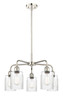 INNOVATIONS 516-5CR-PN-G342 Hadley 5 22.5 inch Chandelier Polished Nickel