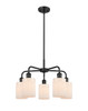 INNOVATIONS 516-5CR-BK-G341 Hadley 5 22.5 inch Chandelier Matte Black