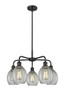 INNOVATIONS 516-5CR-BK-G82 Eaton 5 23.5 inch Chandelier Matte Black