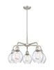 INNOVATIONS 516-5CR-SN-G362 Waverly 5 24 inch Chandelier Satin Nickel