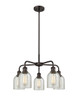 INNOVATIONS 516-5CR-OB-G259 Caledonia 5 23 inch Chandelier Oil Rubbed Bronze