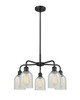 INNOVATIONS 516-5CR-BK-G2511 Caledonia 5 23 inch Chandelier Matte Black