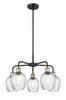 INNOVATIONS 516-5CR-BAB-G292 Salina 5 23 inch Chandelier Black Antique Brass
