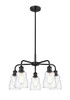 INNOVATIONS 516-5CR-BK-G392 Ellery 5 22.75 inch Chandelier Matte Black