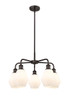 INNOVATIONS 516-5CR-OB-G651-6 Cindyrella 5 24 inch Chandelier Oil Rubbed Bronze