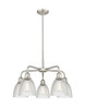 INNOVATIONS 516-5CR-SN-G382 Castile 5 24 inch Chandelier Satin Nickel